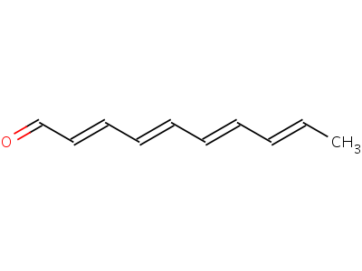 Deca-2,4,6,8-tetraenalStructure,40650-87-1Structure Deca-2,4,6,8-tetraenal Structure,40650-87-1Structure