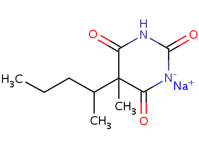5-Methyl-5-(1-methylbutyl)barbituric acidStructure,52944-65-7Structure 5-Methyl-5-(1-methylbutyl)barbituric acid Structure,52944-65-7Structure