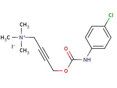 4-(4-Chlorophenylcarbamoyloxy)-2-butynyl-trimethylammoniumStructure,57302-66-6Structure 4-(4-Chlorophenylcarbamoyloxy)-2-butynyl-trimethylammonium Structure,57302-66-6Structure
