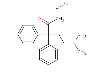 2-Pentanone, 5-dimethylamino-3,3-diphenyl-, hydrochlorideStructure,6309-12-2Structure 2-Pentanone, 5-dimethylamino-3,3-diphenyl-, hydrochloride Structure,6309-12-2Structure