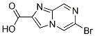 6-Bromoimidazo[1,2-a]pyrazine-2-carboxylic acid Structure,1000018-56-3Structure