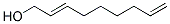 (E)-2,8-壬二烯-1-醇結(jié)構(gòu)式_100606-74-4結(jié)構(gòu)式