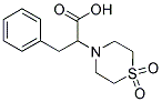 2-(1,1-Dioxo-1lambda6,4-thiazinan-4-yl)-3-phenylpropanoic acidStructure,100610-68-2Structure 2-(1,1-Dioxo-1lambda6,4-thiazinan-4-yl)-3-phenylpropanoic acid Structure,100610-68-2Structure