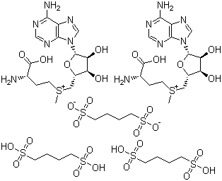 Ademetionine 1,4-butanedisulfonateStructure,101020-79-5Structure Ademetionine 1,4-butanedisulfonate Structure,101020-79-5Structure