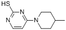 4-(4-Methylpiperidin-1-yl)pyrimidine-2-thiolStructure,1011408-60-8Structure 4-(4-Methylpiperidin-1-yl)pyrimidine-2-thiol Structure,1011408-60-8Structure