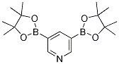 3,5-Bis(4,4,5,5-tetramethyl-1,3,2-dioxaborolan-2-yl)-pyridineStructure,1012085-50-5Structure 3,5-Bis(4,4,5,5-tetramethyl-1,3,2-dioxaborolan-2-yl)-pyridine Structure,1012085-50-5Structure