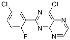 4-Chloro-2-(5-chloro-2-fluorophenyl)pteridineStructure,1015236-21-1Structure 4-Chloro-2-(5-chloro-2-fluorophenyl)pteridine Structure,1015236-21-1Structure