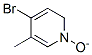 4-Bromo-3-methylpyridine N-oxideStructure,10168-58-8Structure 4-Bromo-3-methylpyridine N-oxide Structure,10168-58-8Structure