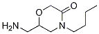 6-Aminomethyl-4-butyl-morpholin-3-oneStructure,1017113-10-8Structure 6-Aminomethyl-4-butyl-morpholin-3-one Structure,1017113-10-8Structure