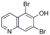 5,7-Dibromo-6-quinolinol Structure,101860-69-9Structure