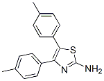 4,5-Di-p-tolyl-thiazol-2-ylamineStructure,102026-45-9Structure 4,5-Di-p-tolyl-thiazol-2-ylamine Structure,102026-45-9Structure