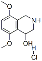 5,8-Dimethoxy-1,2,3,4-tetrahydroisoquinolin-4-ol hydrochlorideStructure,102073-77-8Structure 5,8-Dimethoxy-1,2,3,4-tetrahydroisoquinolin-4-ol hydrochloride Structure,102073-77-8Structure
