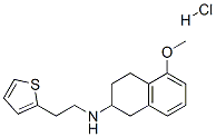 2-Thiopheneethanamine, N-(1,2,3,4-tetrahydro-5-methoxy-2-naphthalenyl)-, hydrochlorideStructure,102120-96-7Structure 2-Thiopheneethanamine, N-(1,2,3,4-tetrahydro-5-methoxy-2-naphthalenyl)-, hydrochloride Structure,102120-96-7Structure