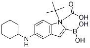 1H-Indole-1-carboxylic acid, 2-borono-5-(cyclohexylamino)-, 1-(1,1-dimethylethyl)esterStructure,1021342-94-8Structure 1H-Indole-1-carboxylic acid, 2-borono-5-(cyclohexylamino)-, 1-(1,1-dimethylethyl)ester Structure,1021342-94-8Structure