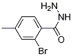 Benzoic acid, 2-bromo-4-methyl-, hydrazideStructure,1022059-55-7Structure Benzoic acid, 2-bromo-4-methyl-, hydrazide Structure,1022059-55-7Structure