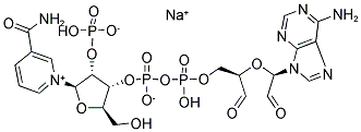 Beta-nicotinamide adenine dinucleotide phosphate periodate oxidized sodium saltStructure,102281-43-6Structure Beta-nicotinamide adenine dinucleotide phosphate periodate oxidized sodium salt Structure,102281-43-6Structure