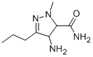 1H-Pyrazole-5-carboxamide, 4-amino-4,5-dihydro-1-methyl-3-propyl-Structure,1023327-67-4Structure 1H-Pyrazole-5-carboxamide, 4-amino-4,5-dihydro-1-methyl-3-propyl- Structure,1023327-67-4Structure