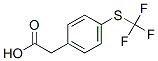 4-(Trifluoromethylthio)phenylacetic acid Structure,102582-93-4Structure