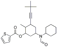 5-(3,3-二甲基-1-丁炔-1-基)-3-(N-(4-羥基環(huán)己基)-4-甲基環(huán)己烷羧酰胺)噻吩-2-羧酸結(jié)構(gòu)式_1026785-55-6結(jié)構(gòu)式