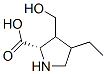 Proline, 4-ethyl-3-(hydroxymethyl)-(9ci)Structure,102686-07-7Structure Proline, 4-ethyl-3-(hydroxymethyl)-(9ci) Structure,102686-07-7Structure