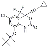 8-(Tert-butyldimethylsilyloxy) 8-hydroxy efavirenzStructure,1027042-31-4Structure 8-(Tert-butyldimethylsilyloxy) 8-hydroxy efavirenz Structure,1027042-31-4Structure