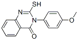 2-Mercapto-3-(4-methoxyphenyl)quinazolin-4(3h)-oneStructure,1031-88-5Structure 2-Mercapto-3-(4-methoxyphenyl)quinazolin-4(3h)-one Structure,1031-88-5Structure