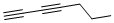 1,3-HeptadiyneStructure,10313-06-1Structure 1,3-Heptadiyne Structure,10313-06-1Structure