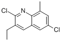 2,6-Dichloro-3-ethyl-8-methylquinolineStructure,1031927-98-6Structure 2,6-Dichloro-3-ethyl-8-methylquinoline Structure,1031927-98-6Structure