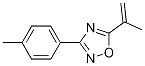 5-(Prop-1-en-2-yl)-3-p-tolyl-1,2,4-oxadiazoleStructure,1033201-98-7Structure 5-(Prop-1-en-2-yl)-3-p-tolyl-1,2,4-oxadiazole Structure,1033201-98-7Structure