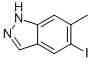 1H-Indazole, 5-iodo-6-methyl-Structure,1034154-15-8Structure 1H-Indazole, 5-iodo-6-methyl- Structure,1034154-15-8Structure