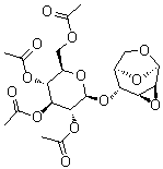 1,6：2,3-二脫水-4-O-(2,3,4,6-四-O-乙?；?D-吡喃葡糖基)-β-D-吡喃甘露糖結(jié)構(gòu)式_103702-87-0結(jié)構(gòu)式