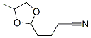 1,3-Dioxolane-2-butanenitrile, 4-methyl-Structure,103900-53-4Structure 1,3-Dioxolane-2-butanenitrile, 4-methyl- Structure,103900-53-4Structure