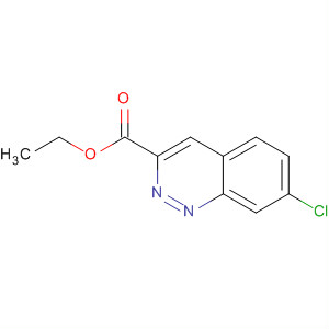 Ethyl 7-chlorocinnoline-3-carboxylateStructure,104092-54-8Structure Ethyl 7-chlorocinnoline-3-carboxylate Structure,104092-54-8Structure