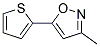 Isoxazole, 3-methyl-5-(2-thienyl)-(9ci)Structure,104516-55-4Structure Isoxazole, 3-methyl-5-(2-thienyl)-(9ci) Structure,104516-55-4Structure