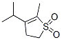(9CI)-2,3-二氫-5-甲基-4-(1-甲基乙基)-噻吩 1,1-二氧化物結(jié)構(gòu)式_104664-82-6結(jié)構(gòu)式
