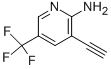 3-Ethynyl-5-(trifluoromethyl)pyridin-2-amineStructure,1048914-02-8Structure 3-Ethynyl-5-(trifluoromethyl)pyridin-2-amine Structure,1048914-02-8Structure