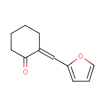 Cyclohexanone,2-(2-furanylmethylene)-Structure,10496-51-2Structure Cyclohexanone,2-(2-furanylmethylene)- Structure,10496-51-2Structure