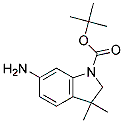 6-Amino-3,3-dimethyl-2,3-dihydro-indole-1-carboxylic acid tert-butyl esterStructure,1049677-43-1Structure 6-Amino-3,3-dimethyl-2,3-dihydro-indole-1-carboxylic acid tert-butyl ester Structure,1049677-43-1Structure