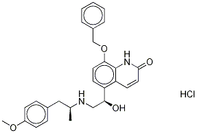 8-O-benzyl carmoterol hydrochlorideStructure,1052689-06-1Structure 8-O-benzyl carmoterol hydrochloride Structure,1052689-06-1Structure
