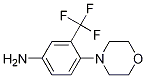 4-嗎啉-3-(三氟甲基)苯胺結(jié)構(gòu)式_105316-06-1結(jié)構(gòu)式