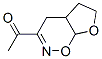 (9ci)-1-(4a,5,6,7a-四氫-4H-呋喃并[3,2-e]-1,2-噁嗪-3-基)-乙酮結(jié)構(gòu)式_105623-57-2結(jié)構(gòu)式