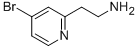 2-(4-Bromopyridin-2-yl)ethanamineStructure,1060808-84-5Structure 2-(4-Bromopyridin-2-yl)ethanamine Structure,1060808-84-5Structure