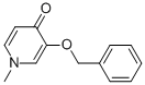 3-Benzyloxy-1-methyl-1h-pyridin-4-oneStructure,1064077-34-4Structure 3-Benzyloxy-1-methyl-1h-pyridin-4-one Structure,1064077-34-4Structure