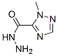 1H-1,2,4-triazole-5-carboxylicacid,1-methyl-,hydrazide(9ci)Structure,106535-36-8Structure 1H-1,2,4-triazole-5-carboxylicacid,1-methyl-,hydrazide(9ci) Structure,106535-36-8Structure