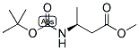 (s)-3-boc-氨基丁酸甲酯結(jié)構(gòu)式_106539-14-4結(jié)構(gòu)式