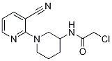 2-氯-n-(3-氰基-3,4,5,6-四氫-2H-[1,2]聯(lián)吡啶-3-基)-乙酰胺結(jié)構(gòu)式_1065484-50-5結(jié)構(gòu)式