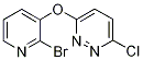 3-(2-Bromo-pyridin-3-yloxy)-6-chloro-pyridazineStructure,1065484-70-9Structure 3-(2-Bromo-pyridin-3-yloxy)-6-chloro-pyridazine Structure,1065484-70-9Structure