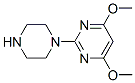 4,6-Dimethoxy-2-(piperazin-1-yl)pyrimidineStructure,106615-46-7Structure 4,6-Dimethoxy-2-(piperazin-1-yl)pyrimidine Structure,106615-46-7Structure