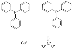 Bis(triphenylphosphine)copper(I) nitrateStructure,106678-35-7Structure Bis(triphenylphosphine)copper(I) nitrate Structure,106678-35-7Structure