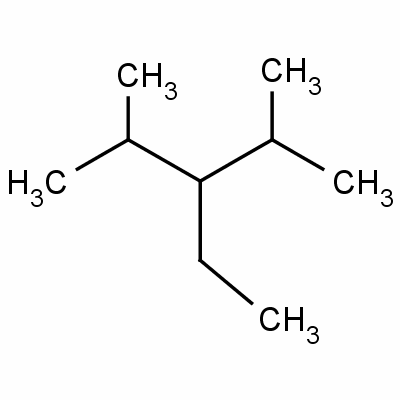 2,4-Dimethyl-3-ethylpentaneStructure,1068-87-7Structure 2,4-Dimethyl-3-ethylpentane Structure,1068-87-7Structure